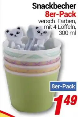 CENTERSHOP Snackbecher Angebot