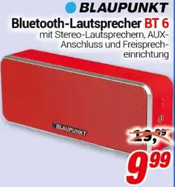 CENTERSHOP BLAUPUNKT Bluetooth-Lautsprecher BT 6 Angebot