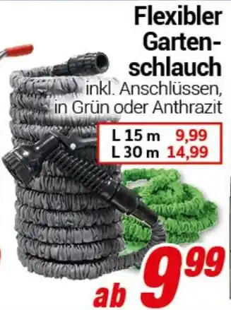 CENTERSHOP Flexibler Garten- schlauch Angebot