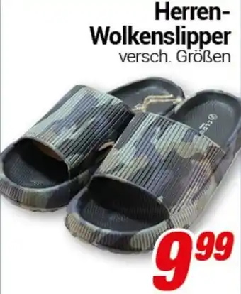CENTERSHOP Herren- Wolkenslipper Angebot