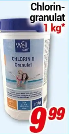 CENTERSHOP Well san Chlorin- granulat Angebot