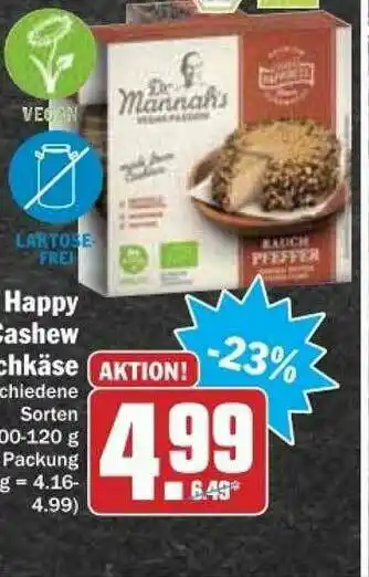 dodenhof Happy Cashew Frischkäse Angebot