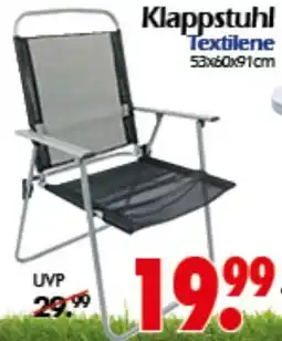 Wreesmann Klappstuhl Textilene Angebot