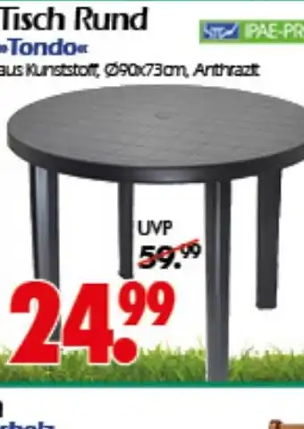 Wreesmann Tisch Rund Tondo Angebot