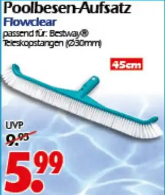 Wreesmann Poolbesen-Aufsatz Flowclear Angebot