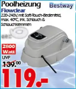 Wreesmann Bestway Poolheizung Flowclear Angebot