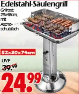 Wreesmann Edelstahl-Säulengrill Angebot