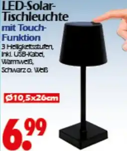 Wreesmann LED-Solar Tischleuchte Angebot
