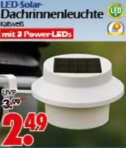 Wreesmann LED-Solar Dachrinnenleuchte Angebot