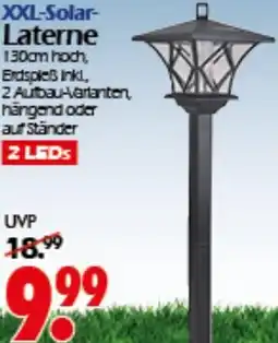 Wreesmann XXL-Solar Laterne Angebot