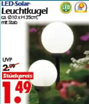 Wreesmann LED-Solar Leuchtkugel Angebot