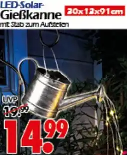 Wreesmann LED-Solar Gießkanne Angebot