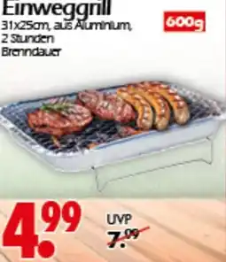 Wreesmann Einweggrill Angebot