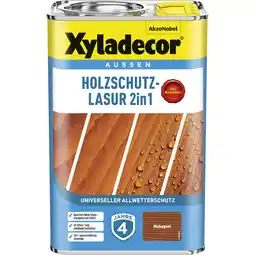 toom Baumarkt Xyladecor 2in1 Holzschutzlasur mahagonifarben 4 l Angebot