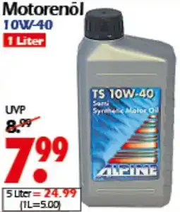 Wreesmann ALPINE Motorenōl 10W-40 Angebot