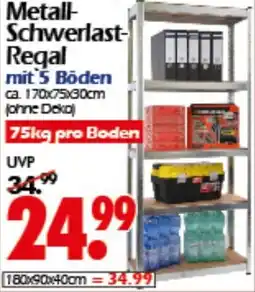 Wreesmann Metall Schwerlast Regal Angebot