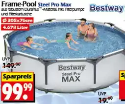 Wreesmann Bestway Frame-Pool Steel Pro Max Angebot