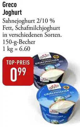 Galeria Markthalle Greco Joghurt Angebot