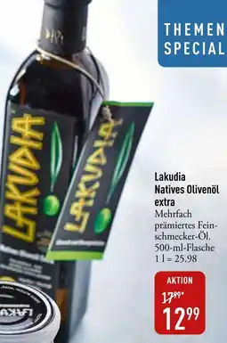 Galeria Markthalle Lakudia Natives Olivenöl extra Angebot