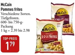 Galeria Markthalle McCain Pommes frites Angebot
