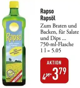 Galeria Markthalle Rapso Rapsöl Angebot