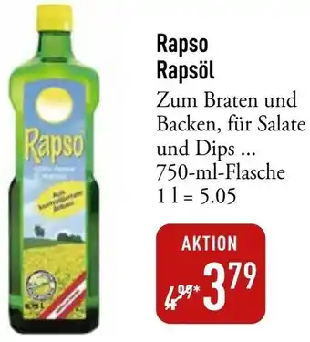 Galeria Markthalle Rapso Rapsöl Angebot