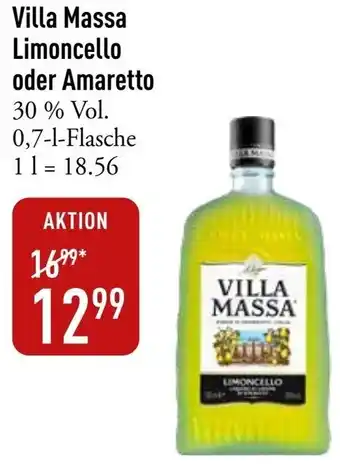 Galeria Markthalle Villa Massa Limoncello oder Amaretto Angebot