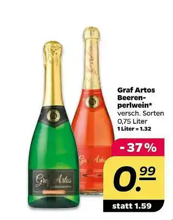 NETTO Graf Artos Beerenperlwein Angebot