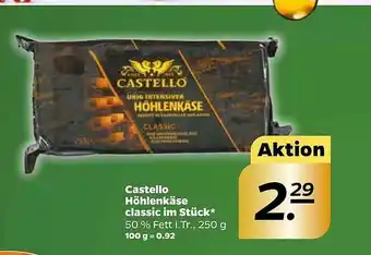 NETTO Castello Höhlenkâse Classic Im Stück Angebot