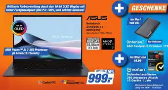 K+B Expert ASUS Notebook Zenbook 14 (UM3406) Angebot
