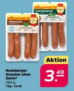 NETTO Radeberger Knacker ohne Darm Angebot
