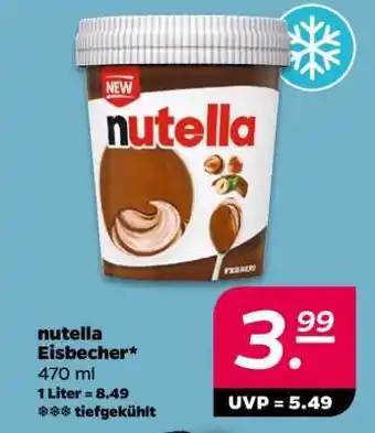 NETTO nutella Eisbecher Angebot