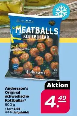 NETTO Andersson’s Original schwedische Köttbullar Angebot