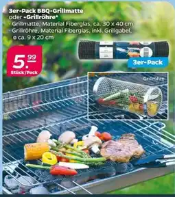 NETTO 3er-Pack BBQ-Grillmatte oder Grillröhre Angebot