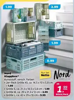 NETTO Nord Klappbox Angebot