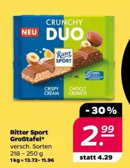 NETTO Ritter Sport Großtafel Angebot