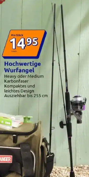 Action Hochwertige Wurfangel Angebot