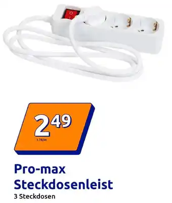 Action Pro-max Steckdosenleist Angebot