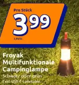 Action Froyak Multifunktionale Campinglampe Angebot