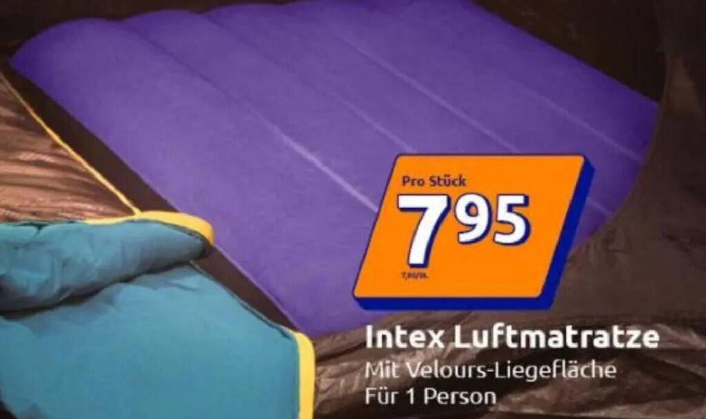 Intex Luftmatratze Angebot bei Action