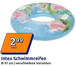Action Intex Schwimmreifen Angebot