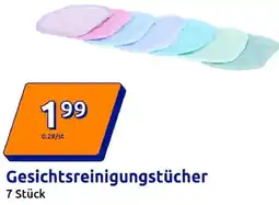 Action Gesichtsreinigungstücher Angebot
