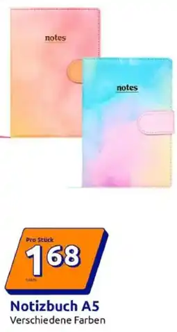 Action Notizbuch A5 Angebot