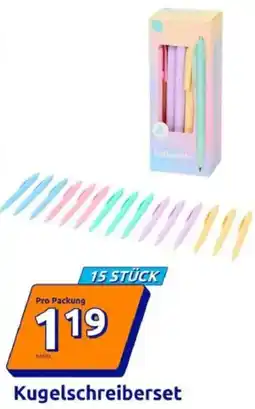 Action Kugelschreiberset Angebot