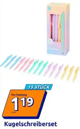 Action Kugelschreiberset Angebot