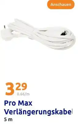 Action Pro Max Verlängerungskabel Angebot