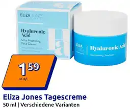 Action Eliza Jones Tagescreme Angebot