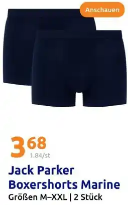 Action Jack Parker Boxershorts Marine Angebot