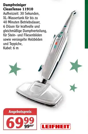 Globus Dampfreiniger CleanTenso 11910 Angebot