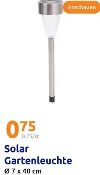 Action Solar Gartenleuchte Angebot